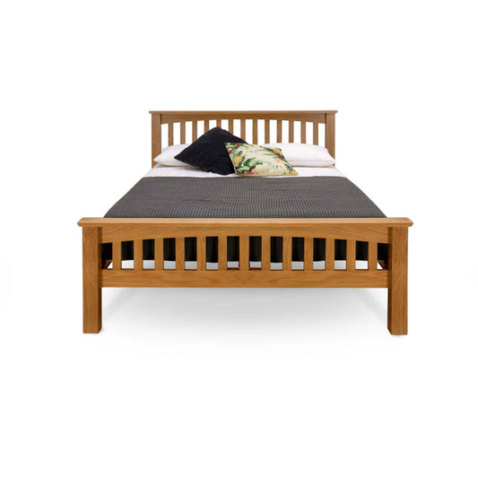 Brantham Bed Frame - 6ft Super King - Natural Oak