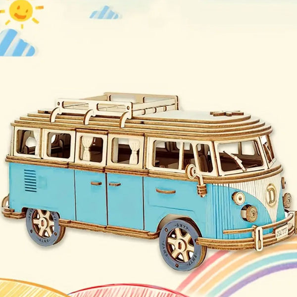 Wood Puzzle - VW Camper